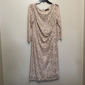 Gold Women’s Cocktail Dress